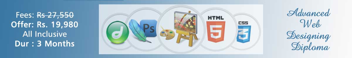 web design banner web designing course